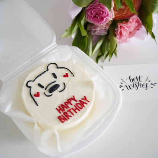 Bento cake Bear Love