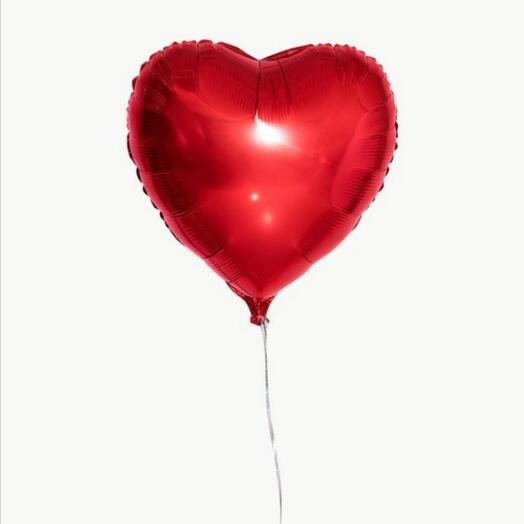 Hellium balon heart