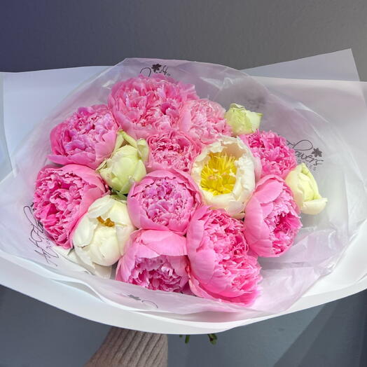 Bouquet misto di peonie