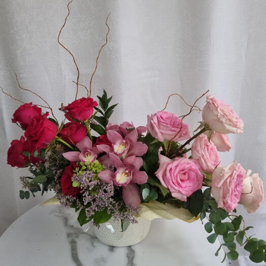 Роза   Орхидея Гармония