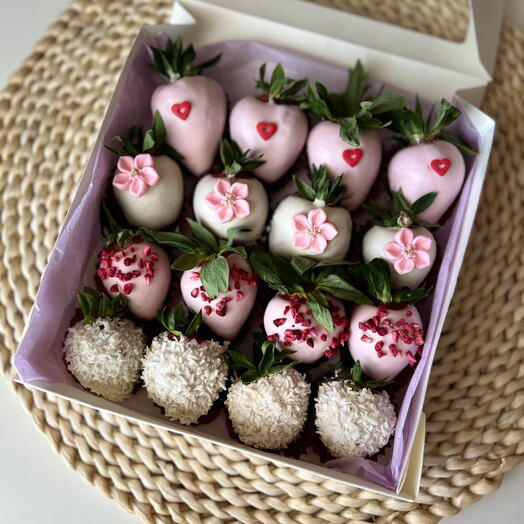 Fresas cubiertas de chocolate EL TIERNO