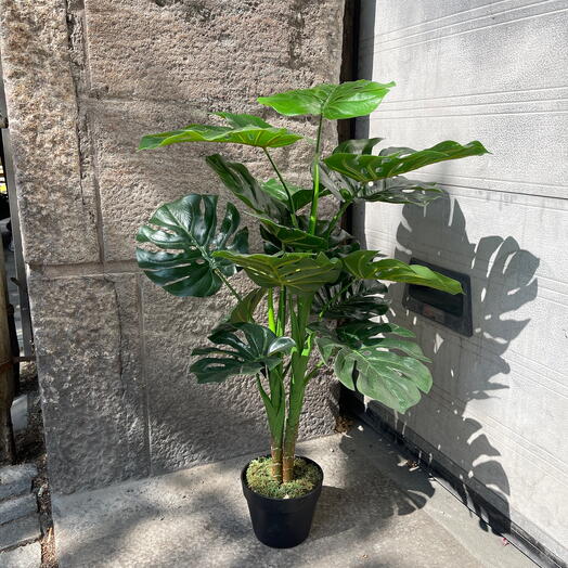 Artificial monstera