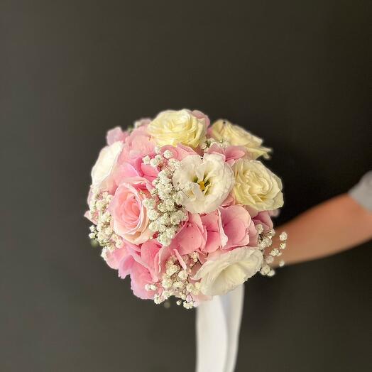 Wedding bouquet "pink love"