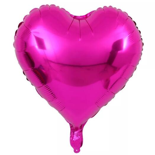 Pink heart balloon (min order 5pcs)