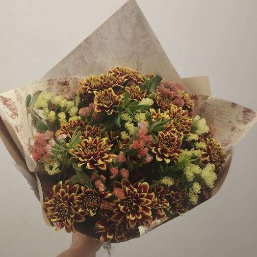 Bouque Crisântemos Campo