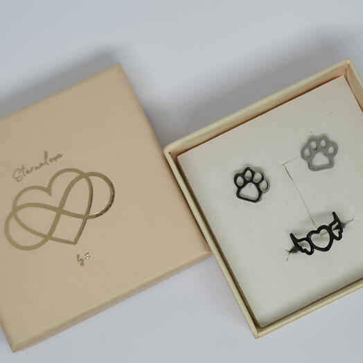 Paws   Whiskers Jewelry Set