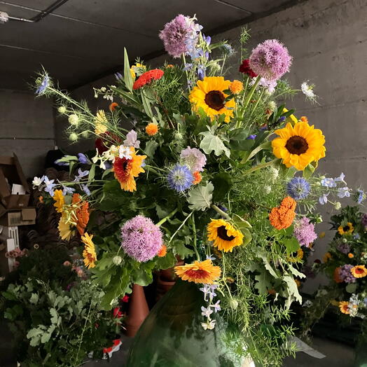 Mix of country Flowers
