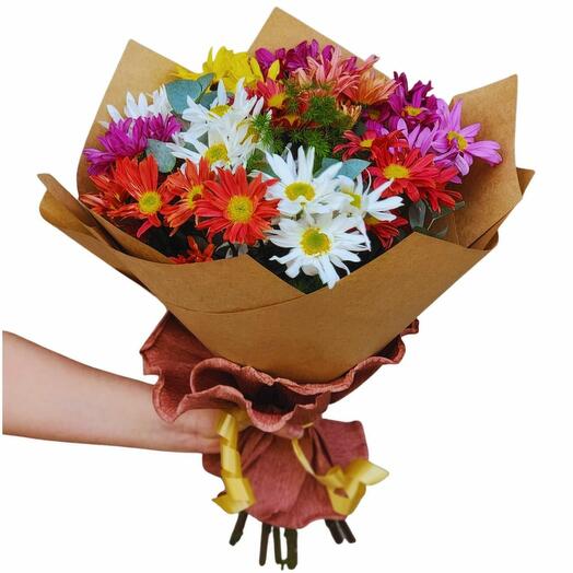 Ramo de flores margaritas