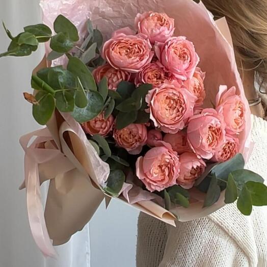 Peony roses "Juliette"