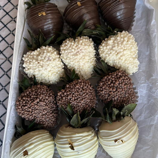 Fresas con chocolate Galant LIGHT