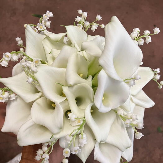 Calle mini Bride Bouquet