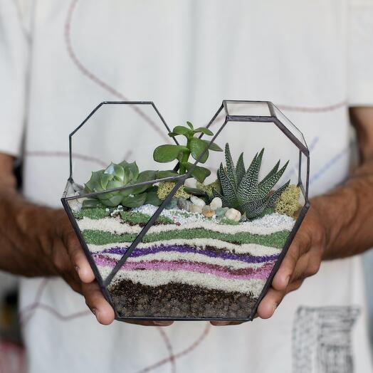 Florarium Love mini