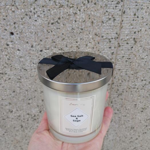 Candle Sea Salt and Sage