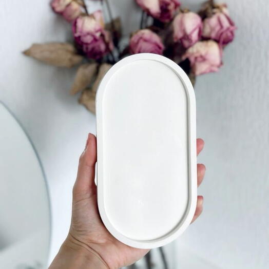 Oval plaster base – Luna