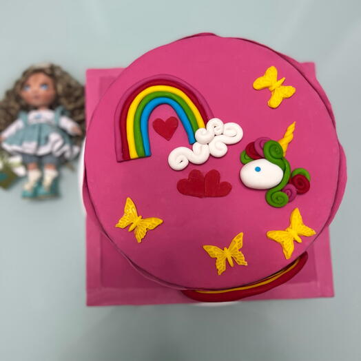 Торт «Единорожка»