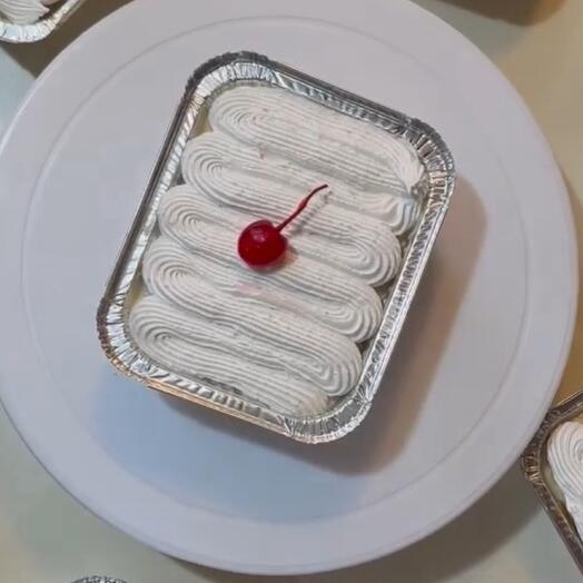 Tarta tres leche cabello de angel