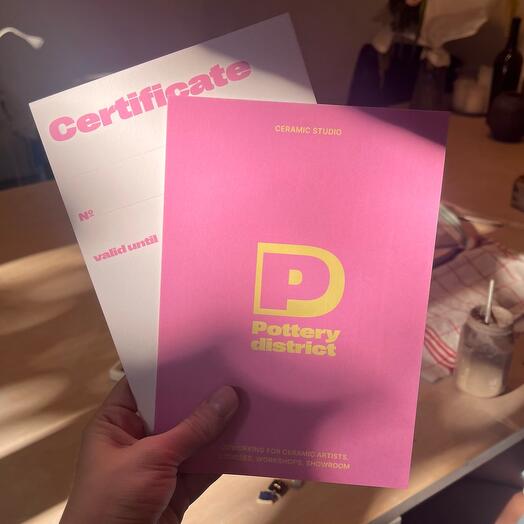 20 hours of hourly coworking at Pottery District Studio