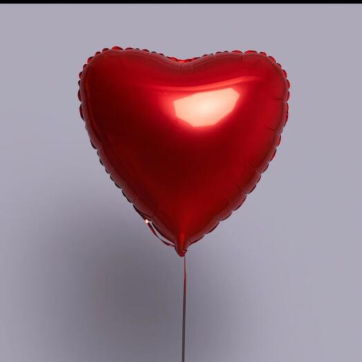 Heart-shaped balloon