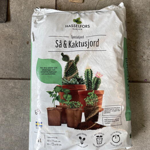 Så kaktusjord