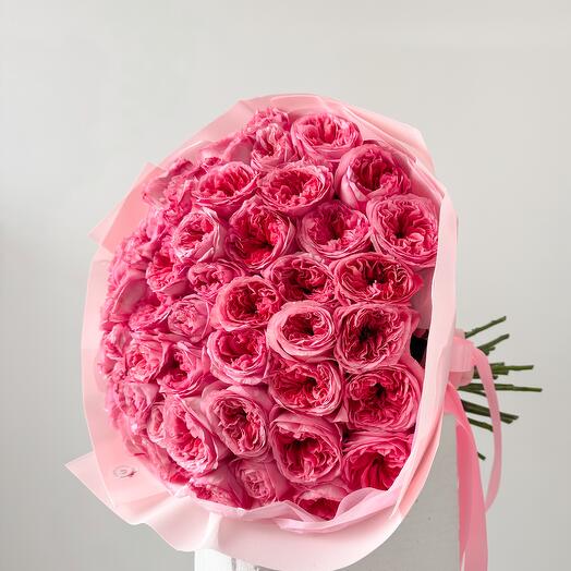 51 peony rose bouquet