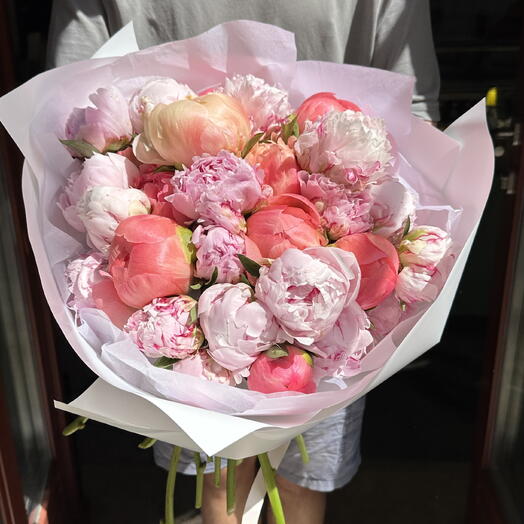 Peonies mix
