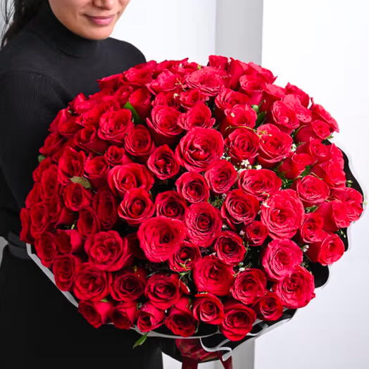 Pure Love 101 Roses Bouquet