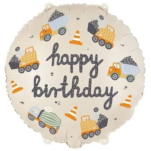 Globo Happy birthday con helio