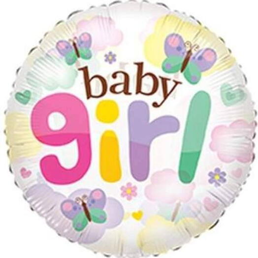 Balão Foil Baby Girl