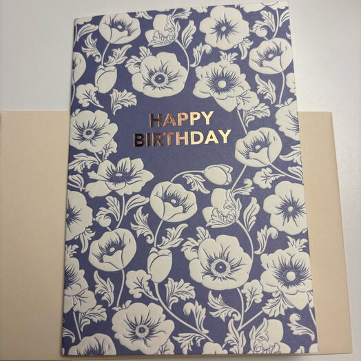 Happy Birthday card