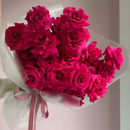 Love Crimson French Roses