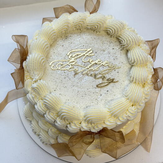 Торт бенто XL 1 кг асқа жарамды алтынмен