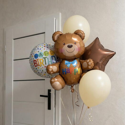 Lufiszett „Barna Mackó