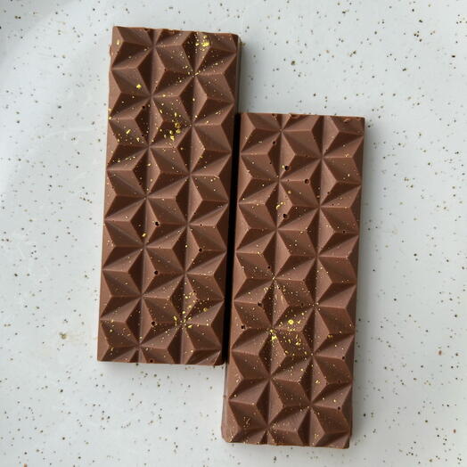 Two Dubai chocolate bars