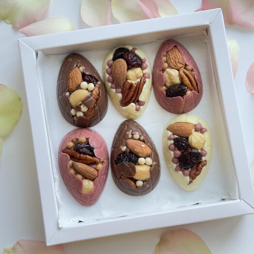 Czekoladowe jajka wielkanocne 2