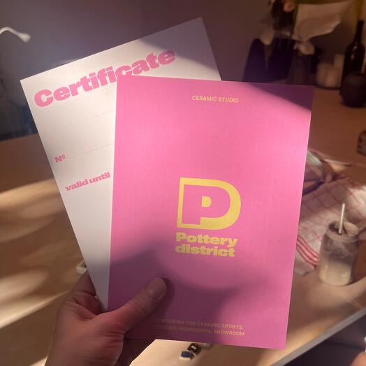 15 hours of hourly coworking at Pottery District Studio