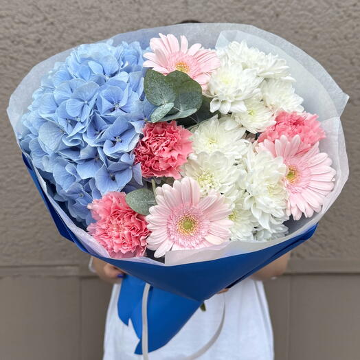 Baby-Shower-Blumenstrauß