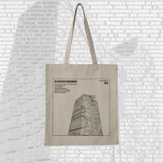 Brutalist shopping bag