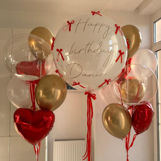 Gentle Set with Red Accents