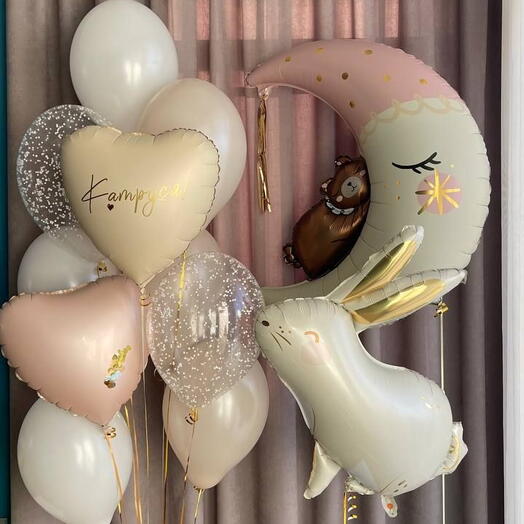 Newborn Discharge Set with Bunny