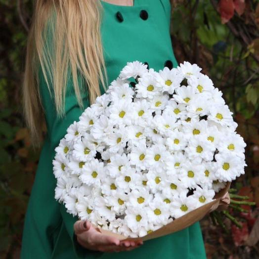 Bouquet of white crysanthemus