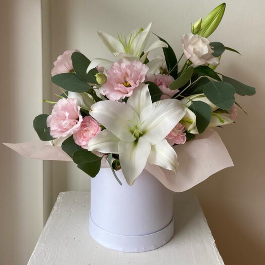 Scatola floreale Giglio