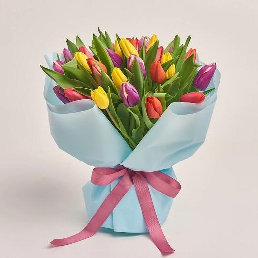 35 tulips mix