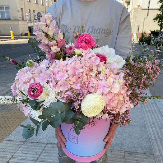 FlowerBox  - Giipsowką kolorowa