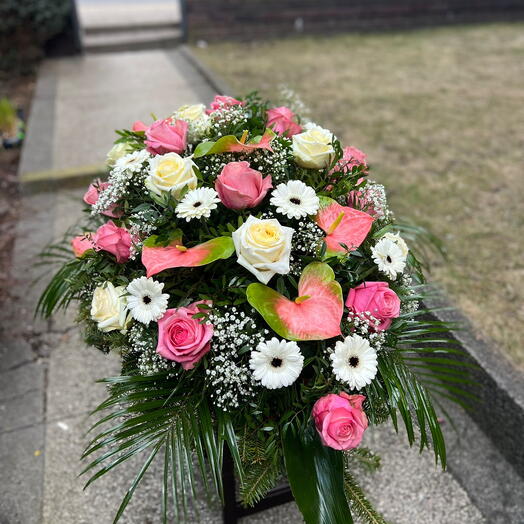 dəfn çələngi "Səssiz xatirə"