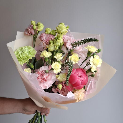 Bouquet with Pion Special
