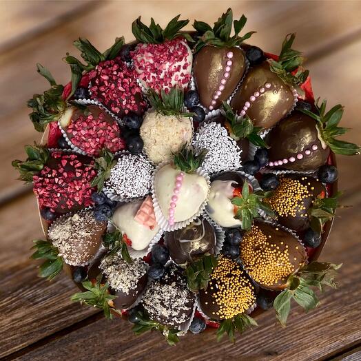 Csokoládéba Mártott Szamóca