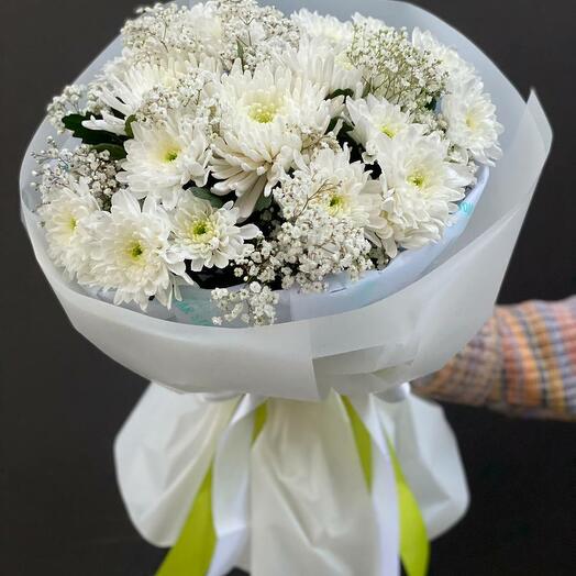 White Chrysanthemums