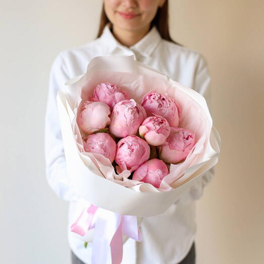 Букет пионов Сара Бернар «Zigulì»