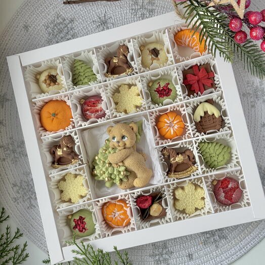 Świąteczna Kraina Cudów Pudełko Czekoladek