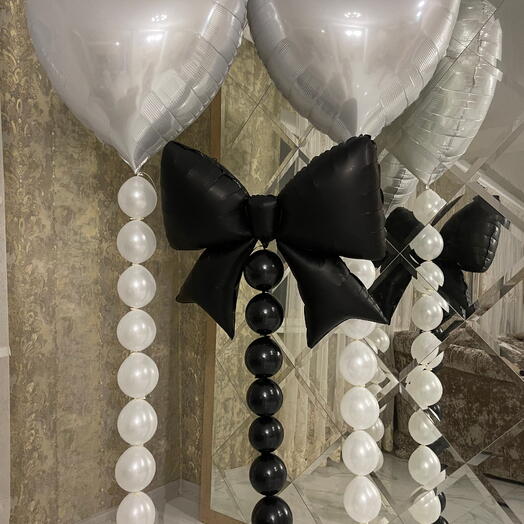 Pearl with Black Bow